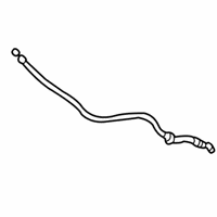 OEM 1999 Toyota Sienna Release Cable - 53630-08020