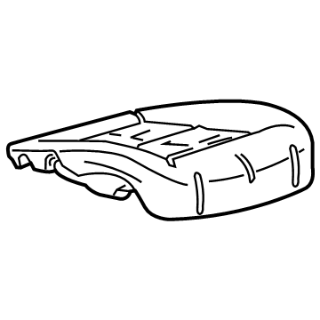 OEM GMC Canyon Seat Cushion Pad - 84029149