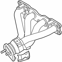 OEM 2011 Kia Optima Exhaust Manifold Catalytic Assembly - 285102G190