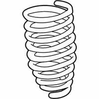 OEM 2003 Pontiac Vibe Rear Spring - 88970154