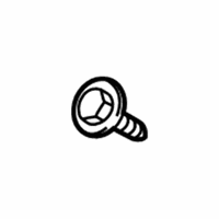 OEM 2014 Ford C-Max Striker Plate Bolt - -W715879-S442