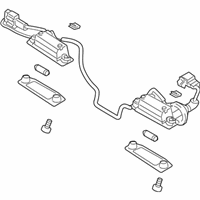 OEM 2006 Kia Amanti Lamp Assembly-License Plate - 925013F000