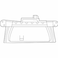 OEM Chrysler 300 Lamp-Center High Mounted Stop - 4805845AB