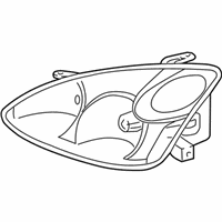 OEM 2004 Lexus RX330 Headlamp Unit Assembly - 04002-84148