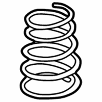 OEM 2004 Lexus ES330 Spring, Coil, Rear - 48231-33541