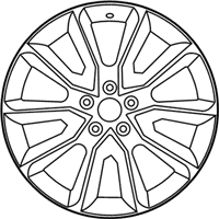 OEM 2015 Lexus RC350 Wheel, Disc - 42611-24580