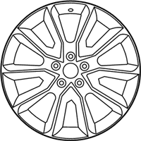 OEM 2016 Lexus RC300 Wheel, Disc - 42611-24580