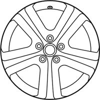 OEM 2018 Lexus RC300 Wheel, Disc - 42611-24800