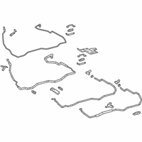 OEM Lexus Hose & Accessory Assembly - 88720-48040