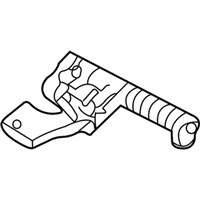 OEM BMW 325xi Hinge, Rear Window Left - 51-24-8-254-015