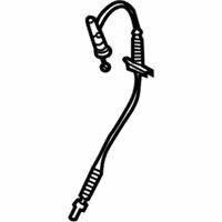 OEM BMW 528xi Bowden Cable, Outside Door Handle - 51-22-7-034-571