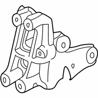 OEM 2004 Honda Insight Bracket, RR. Engine Mounting - 50827-S3Y-000