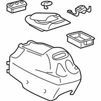 OEM 2004 Toyota Tundra Console Assembly - 58910-0C070-B0