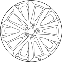 OEM Infiniti Aluminum Wheel - 40300-5NA1A