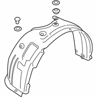 OEM Hyundai Kona GUARD ASSY-FRONT WHEEL, LH - 86811-J9CA0
