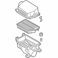 OEM 2015 Kia Forte Koup Air Cleaner Assembly - 28110A5350