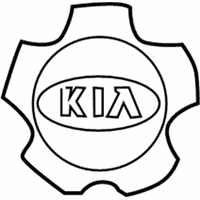 OEM Kia Soul Wheel Hub Center Cap Assembly - 529602K850