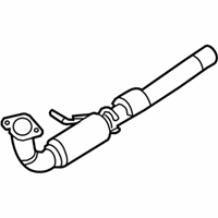 OEM 2013 Ford Taurus Front Pipe - DG1Z-5G203-B