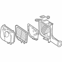 OEM 2006 Cadillac SRX Air Cleaner Assembly - 15812562