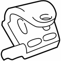 OEM 1998 GMC Jimmy Mount, Engine - 15138296