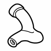 OEM 2004 GMC Safari HOSE, RAD OTLT - 19369718