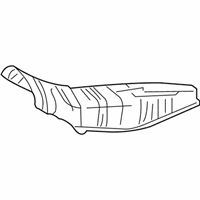 OEM Pontiac Shield, Catalytic Converter Heat - 19184738