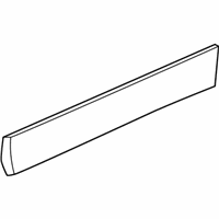 OEM Nissan Quest MOULDING - Front Door, RH - 80870-1JB2C