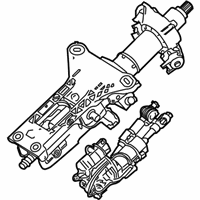 OEM BMW 535i GT Steering Wheel Column Adjustment, Electric. - 32-30-6-791-271