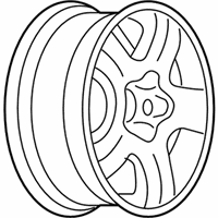 OEM 2005 Chevrolet Malibu Wheel, Alloy - 9594226