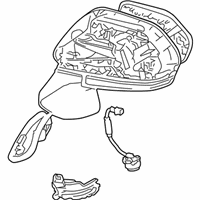 OEM 2020 Toyota Avalon Mirror Assembly - 87940-07210