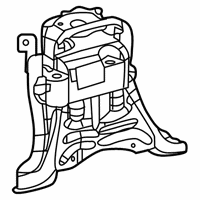 OEM 2020 Lexus UX250h INSULATOR Sub-Assembly - 12305-24020