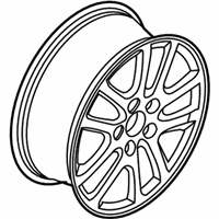 OEM Mercury Milan Wheel, Alloy - 9E5Z-1007-A