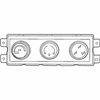 OEM Ram Air Conditioning And Heater Auxiliary Control Switch - 55111313AC