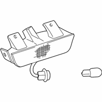 OEM 1998 Toyota RAV4 Lamp Assy, Center Stop - 81570-42010