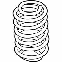 OEM Ford Fiesta Coil Spring - C1BZ-5560-A