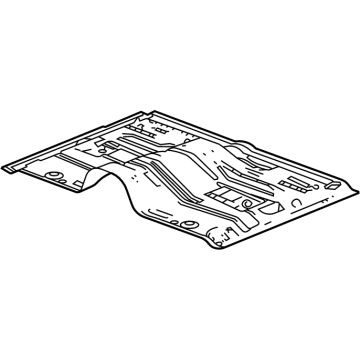 OEM 2022 Cadillac Escalade ESV Front Floor Pan - 84733377