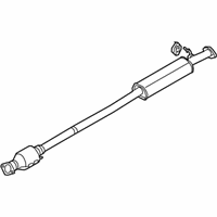 OEM 2020 Kia Sportage Center Exhaust Pipe - 28650D9670