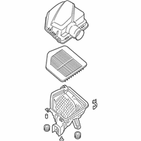 OEM 2019 Kia K900 Air Cleaner Assembly, Right - 28122J6110