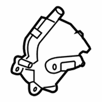 OEM 2010 Honda Accord Crosstour Motor Assembly, Fresh/Recirculating - 79350-TP6-A11