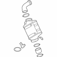 OEM BMW Charge-Air Cooler - 17-51-7-848-096