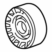 OEM 1996 BMW 740iL Idler Pulley - 11-28-1-704-500