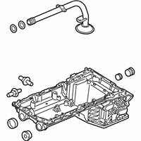 OEM 2020 Ford F-250 Super Duty Oil Pan - LC3Z-6K040-A