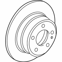 OEM 1999 BMW 750iL Brake Disc, Ventilated - 34-21-6-767-062