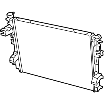 OEM 2022 Ram 1500 ENGINE COOLING - 68430021AA