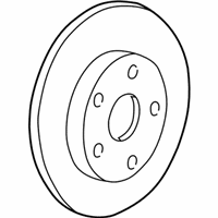 OEM 1999 Jeep Grand Cherokee Brake Rotor - 52098666