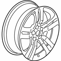 OEM 2008 Chevrolet HHR Wheel, Alloy - 9597383