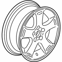 OEM Chevrolet HHR Wheel, Alloy - 9596844