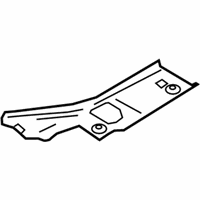 OEM 2019 Lincoln Continental Heat Shield - G3GZ-99112B28-B