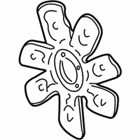 OEM Oldsmobile Fan Blade - 15976889