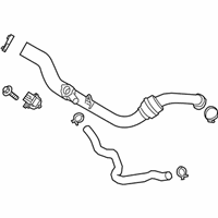 OEM 2021 Ford Explorer Rear Duct - L1MZ-6F072-B